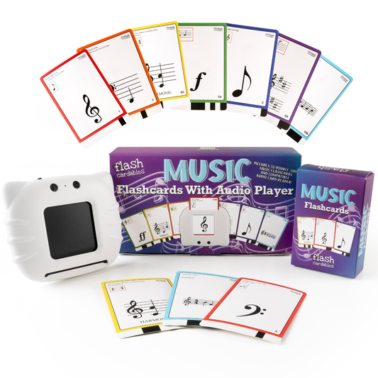 Flashcardables Audio Flashcard Player: Interactive Flashcards for Learning Music Theory